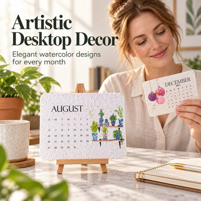🌱Eco-Friendly Plantable “Timeless” Seed Calendar